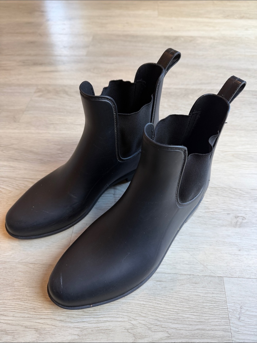 Target Black Chelsea-Style Women's Rain Ankle Boots